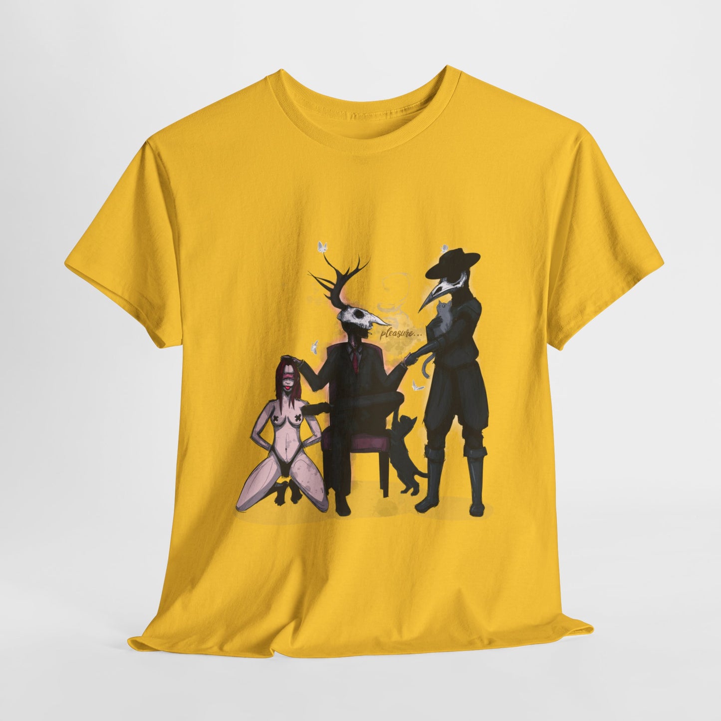 Deer Daddy / Nocturnal Unisex Heavy Cotton Tee