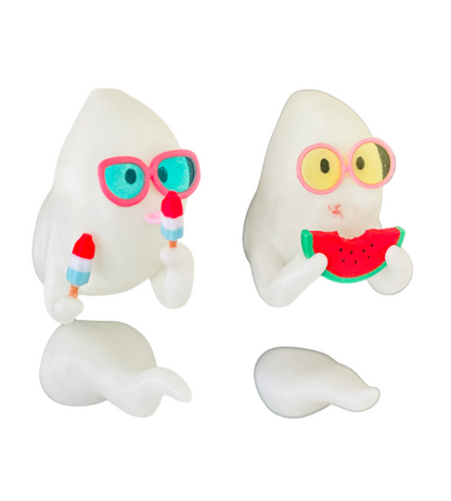 Fridge Frights Glow 3D Print Fridge Magnets (Summerween)