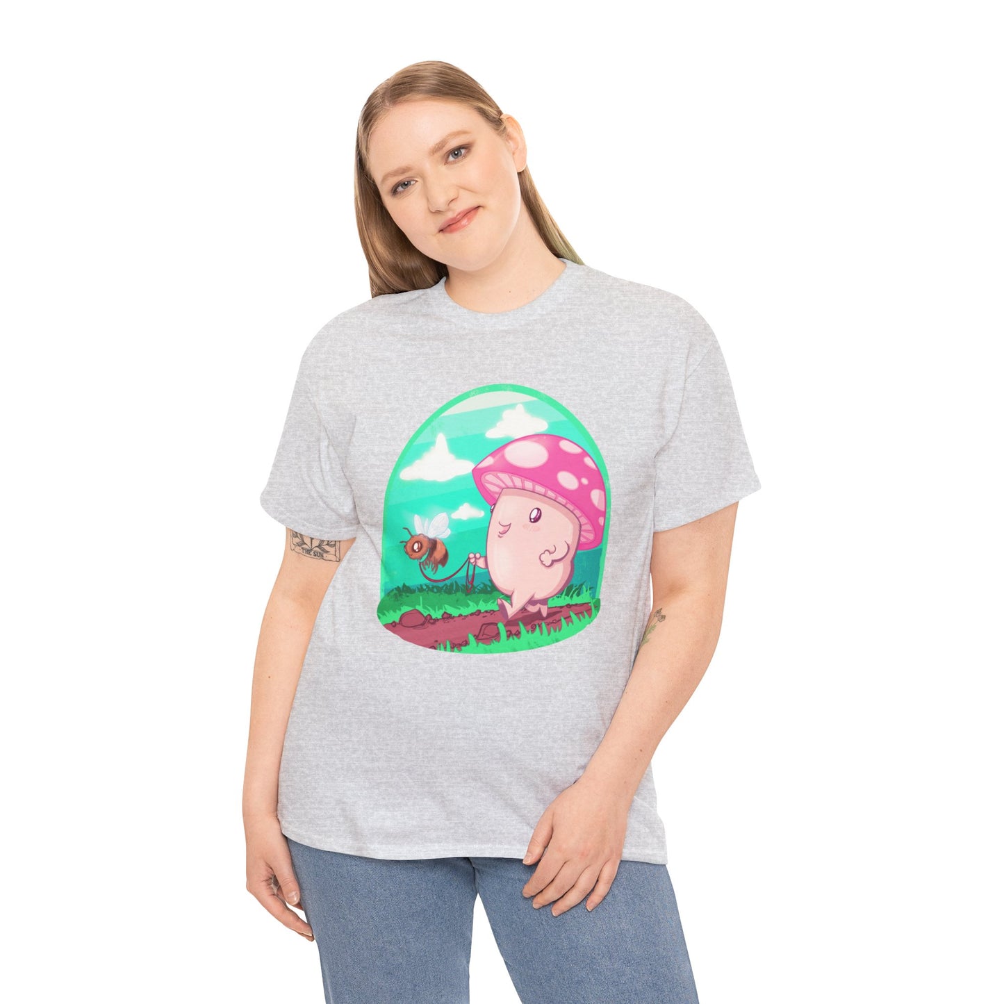 Bee Walk Unisex Heavy Cotton Tee