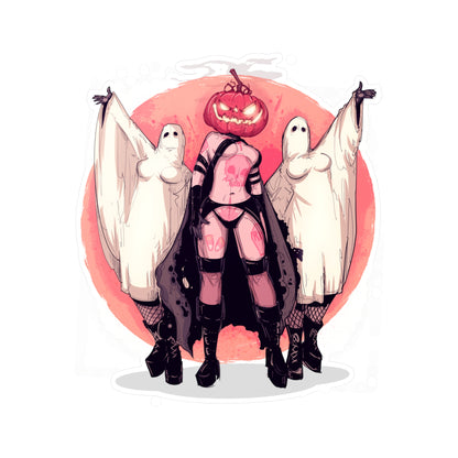 Return Of The Pumpkin Queen Kiss-Cut Vinyl Decal