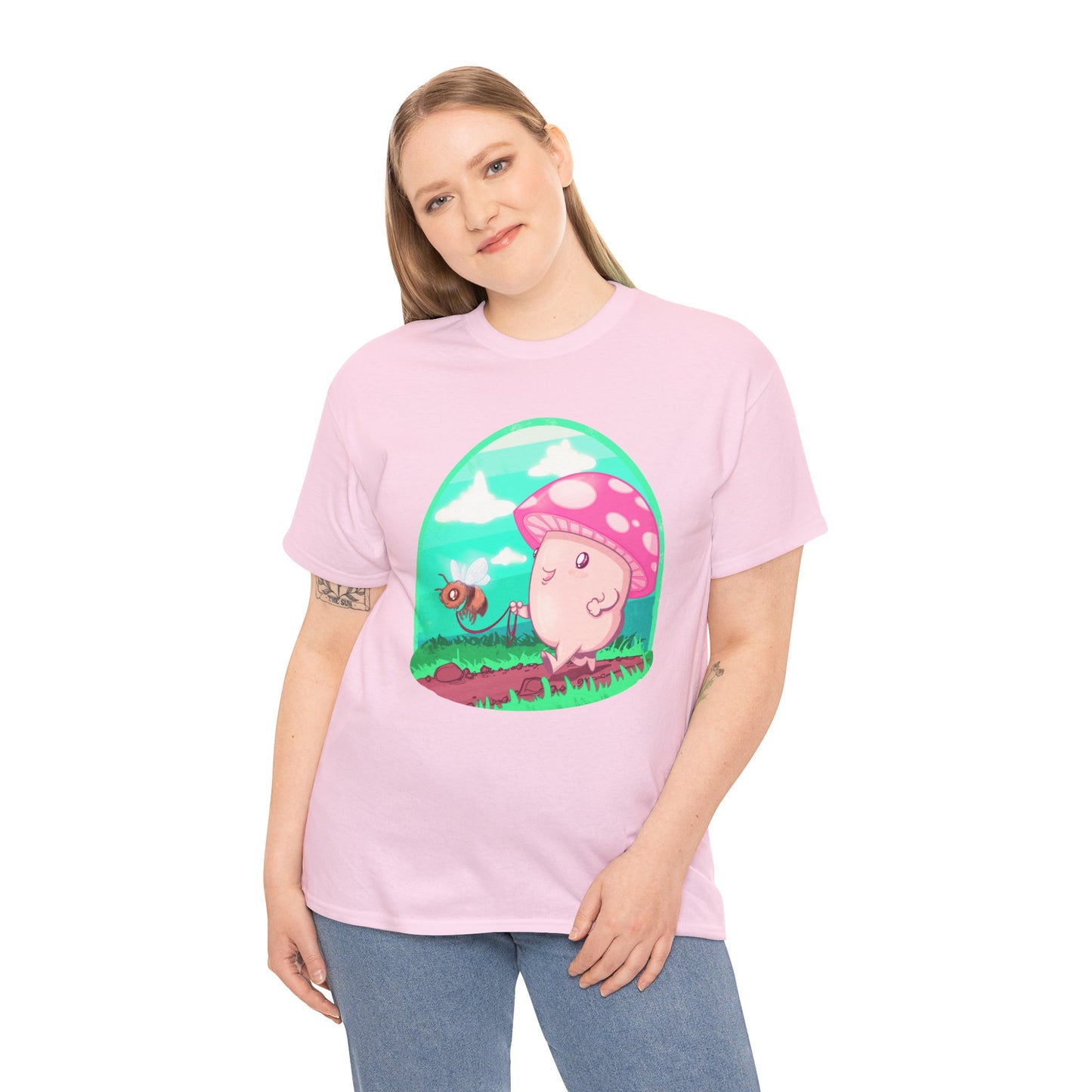 Bee Walk Unisex Heavy Cotton Tee
