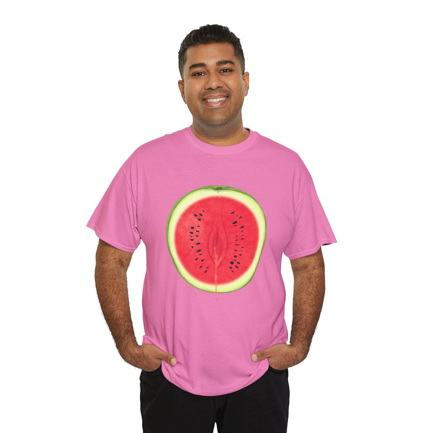 Juicy Watermelon Unisex Heavy Cotton Tee