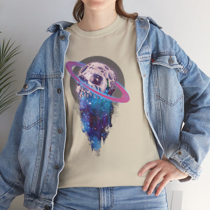 Elemental Skull Space Unisex Heavy Cotton Tee