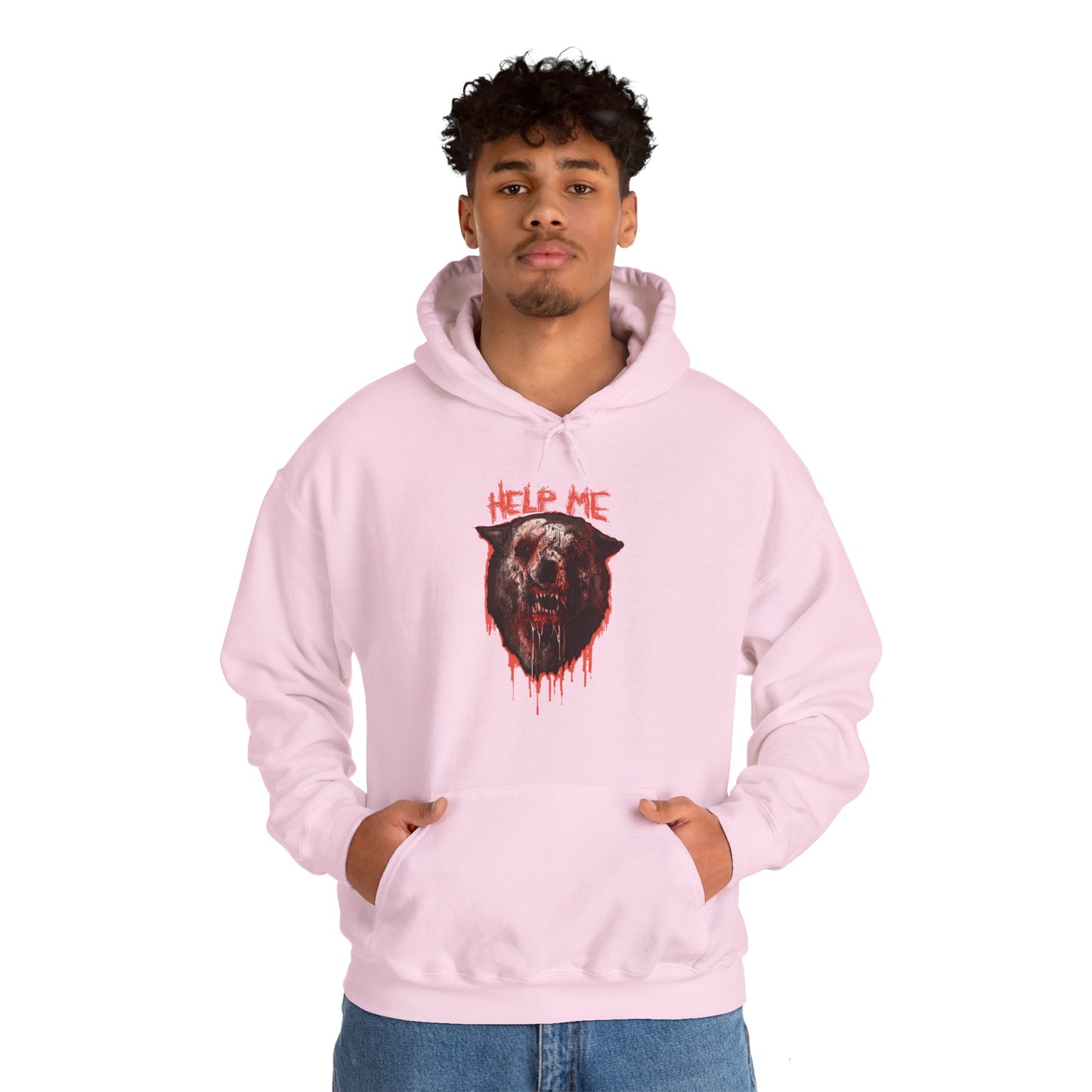 Shimmer Bear Unisex Heavy Blend Hooded Sweatshirt