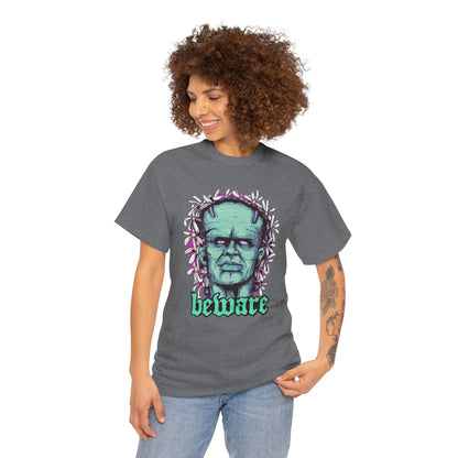 Beware Unisex Heavy Cotton Tee