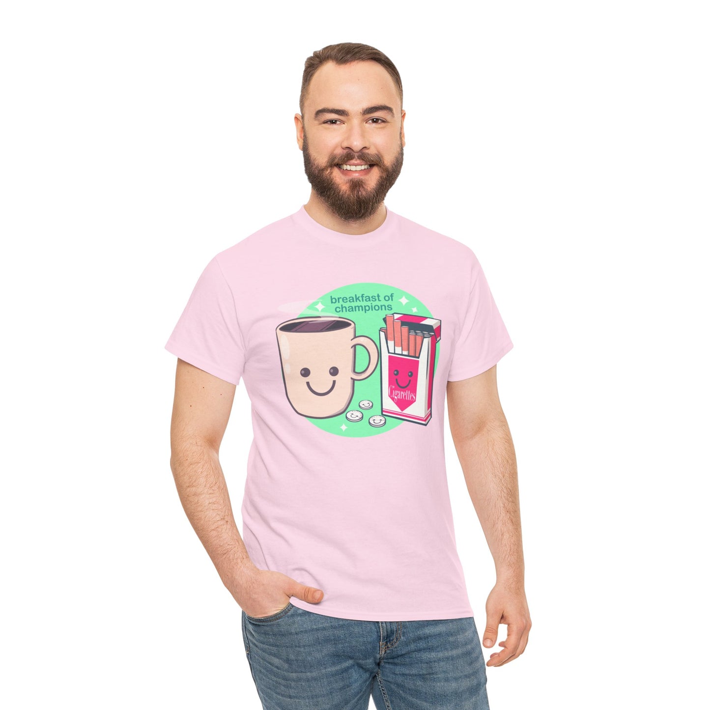 Breakfast of Champions Unisex Heavy Cotton Tee