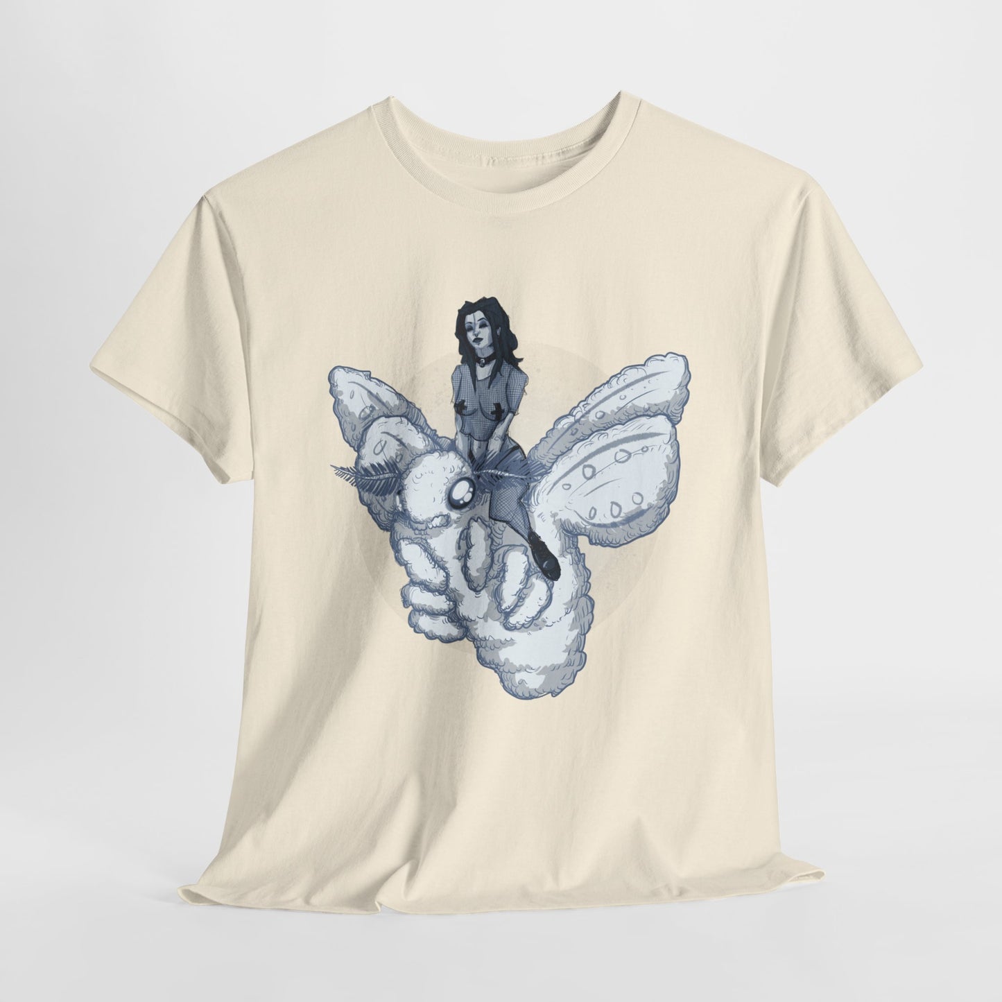 Goth On A Moth Unisex Heavy Cotton Tee
