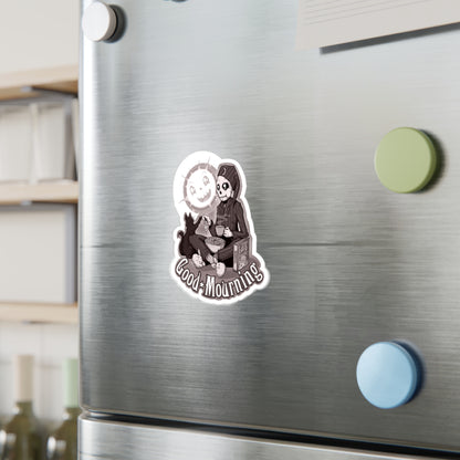 Good Mourning Kiss-Cut Vinyl Decal