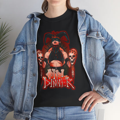 Girl Dinner Unisex Heavy Cotton Tee