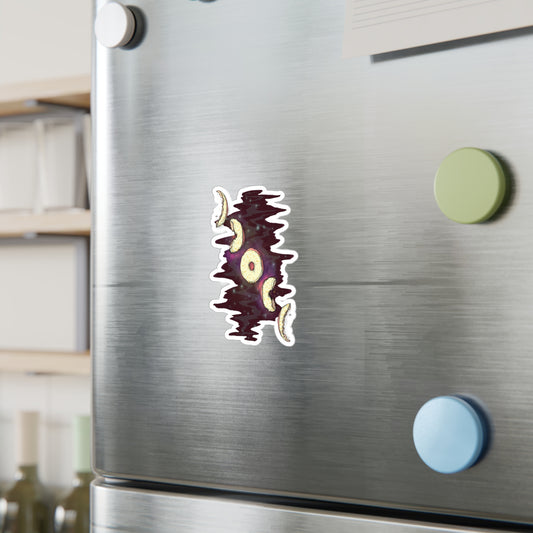 Donut Phases Kiss-Cut Vinyl Decal