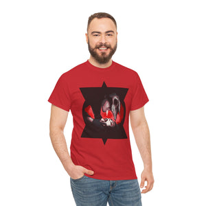 Deer Daddy Series 11: Open Wide Unisex Heavy Cotton Tee