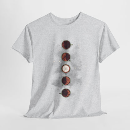 Lunar Coffee Unisex Heavy Cotton Tee