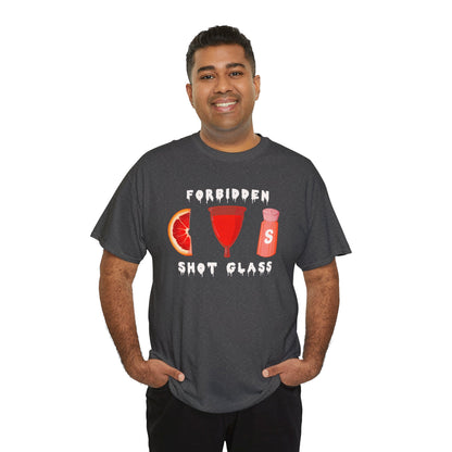 Forbidden Shot Glass Unisex Heavy Cotton Tee