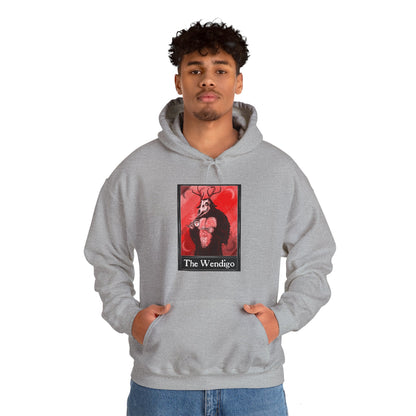 Wendigo Tarot Unisex Heavy Blend Hooded Sweatshirt