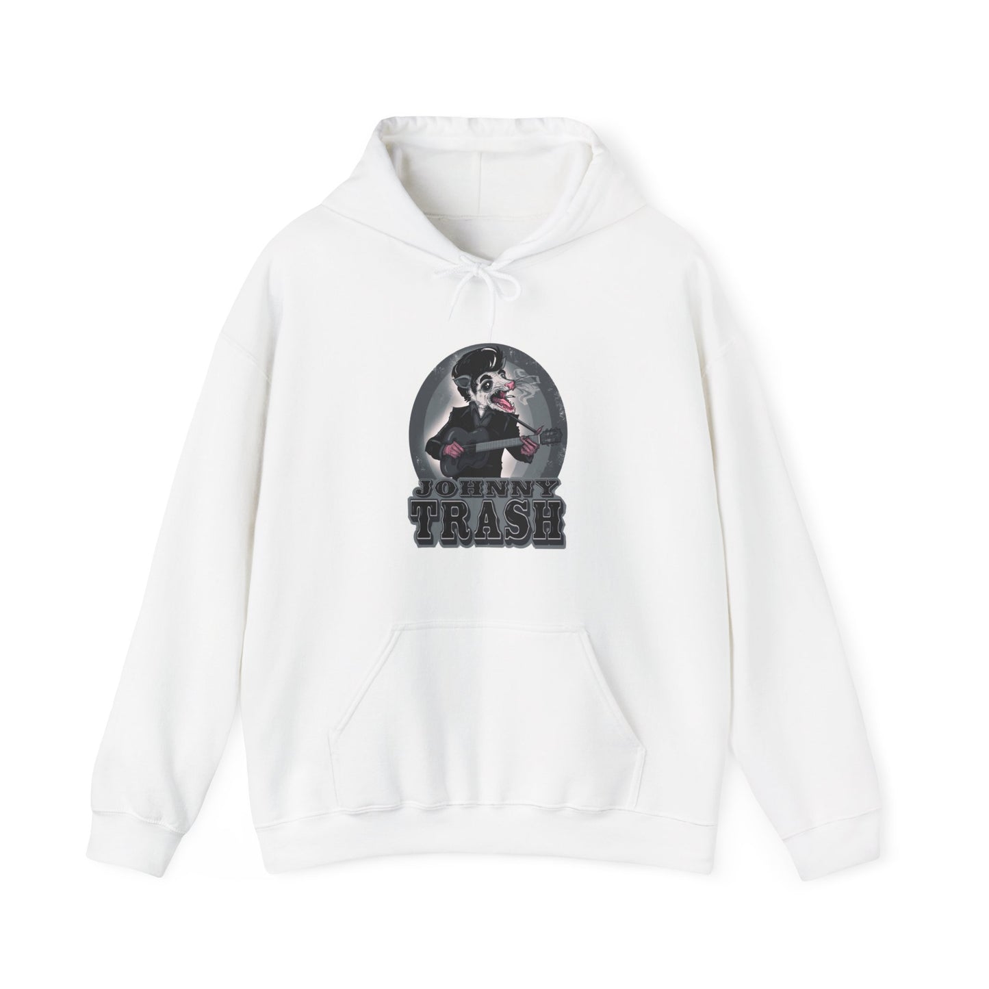Johnny Trash Unisex Heavy Blend Hooded Sweatshirt