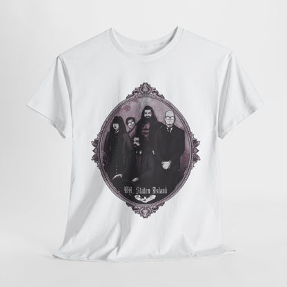 Vampire Family Portrait Unisex Heavy Cotton Tee