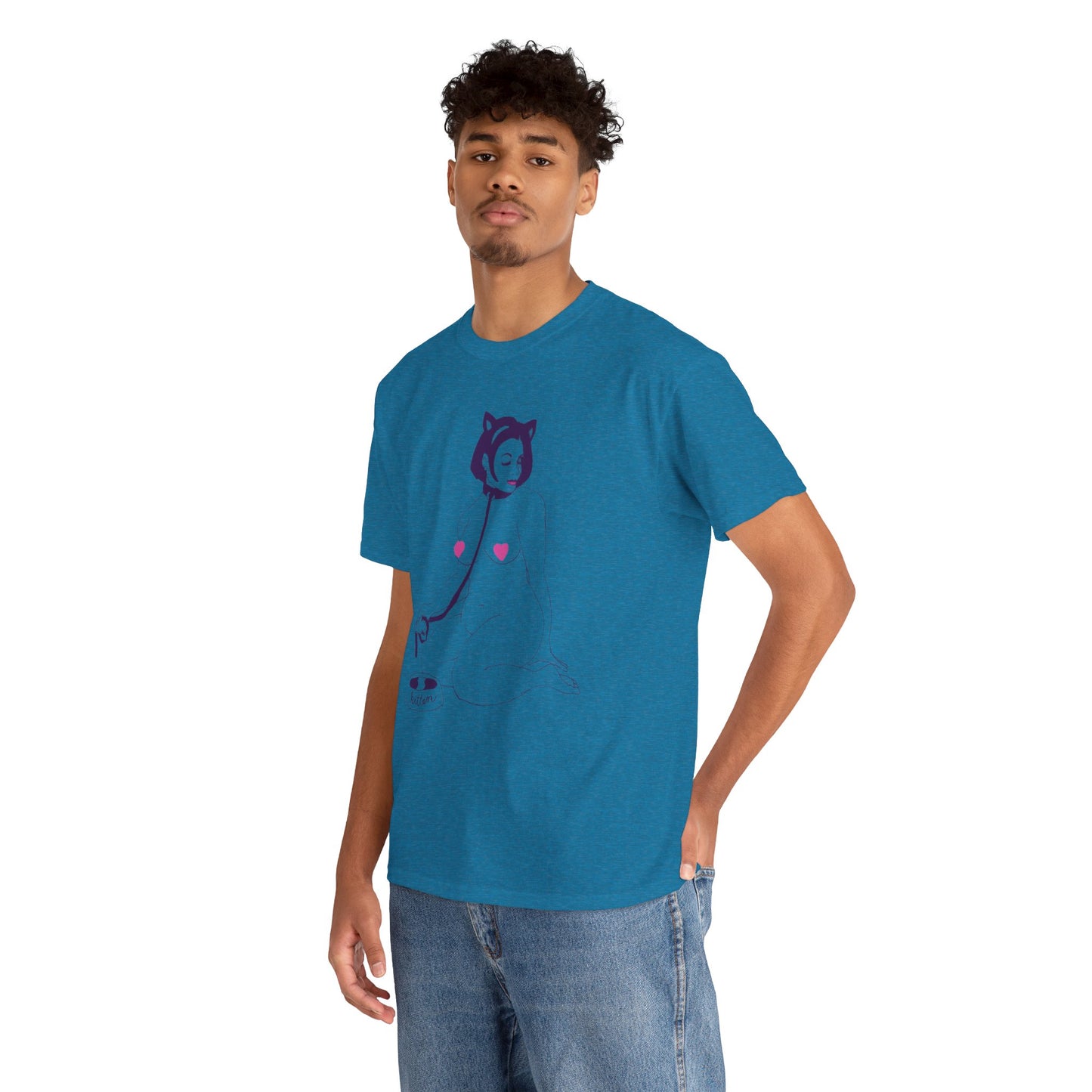 Kitten Unisex Heavy Cotton Tee