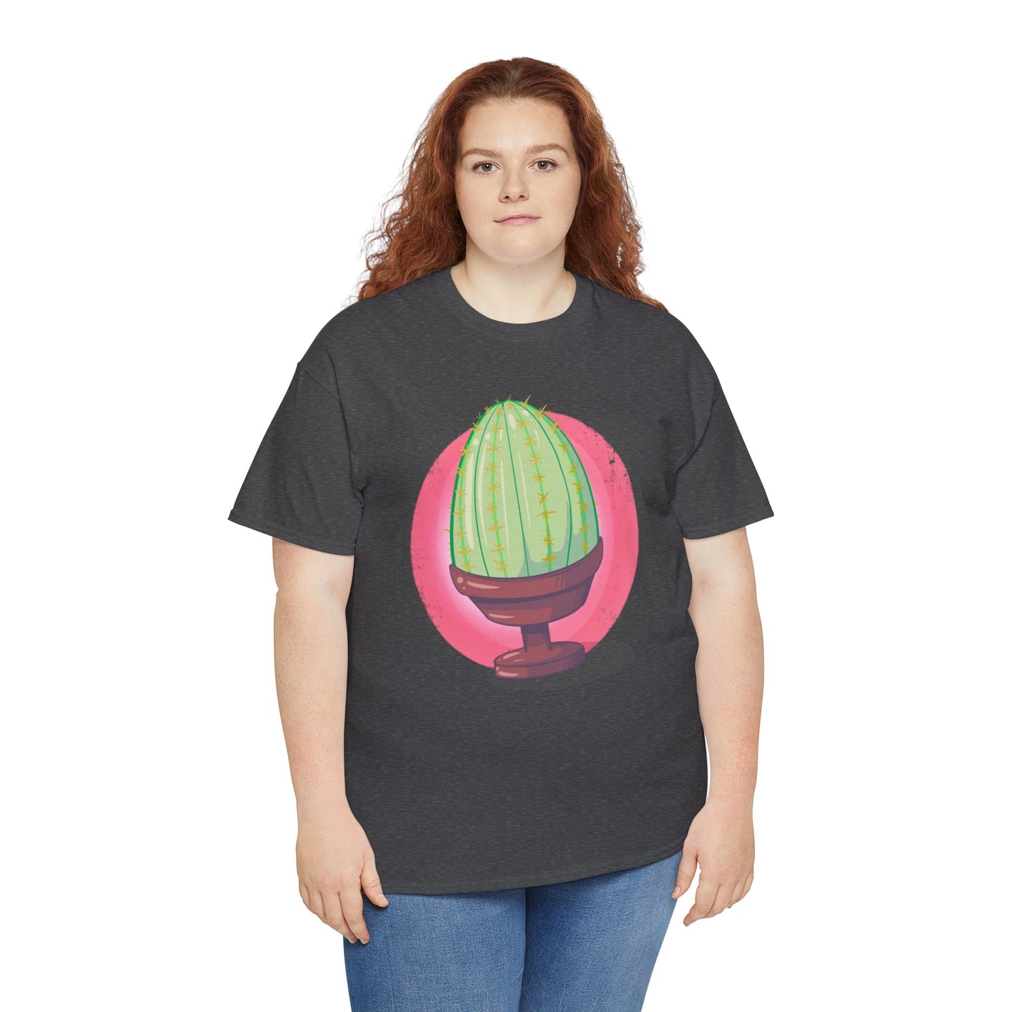 Cactus Plug Unisex Heavy Cotton Tee