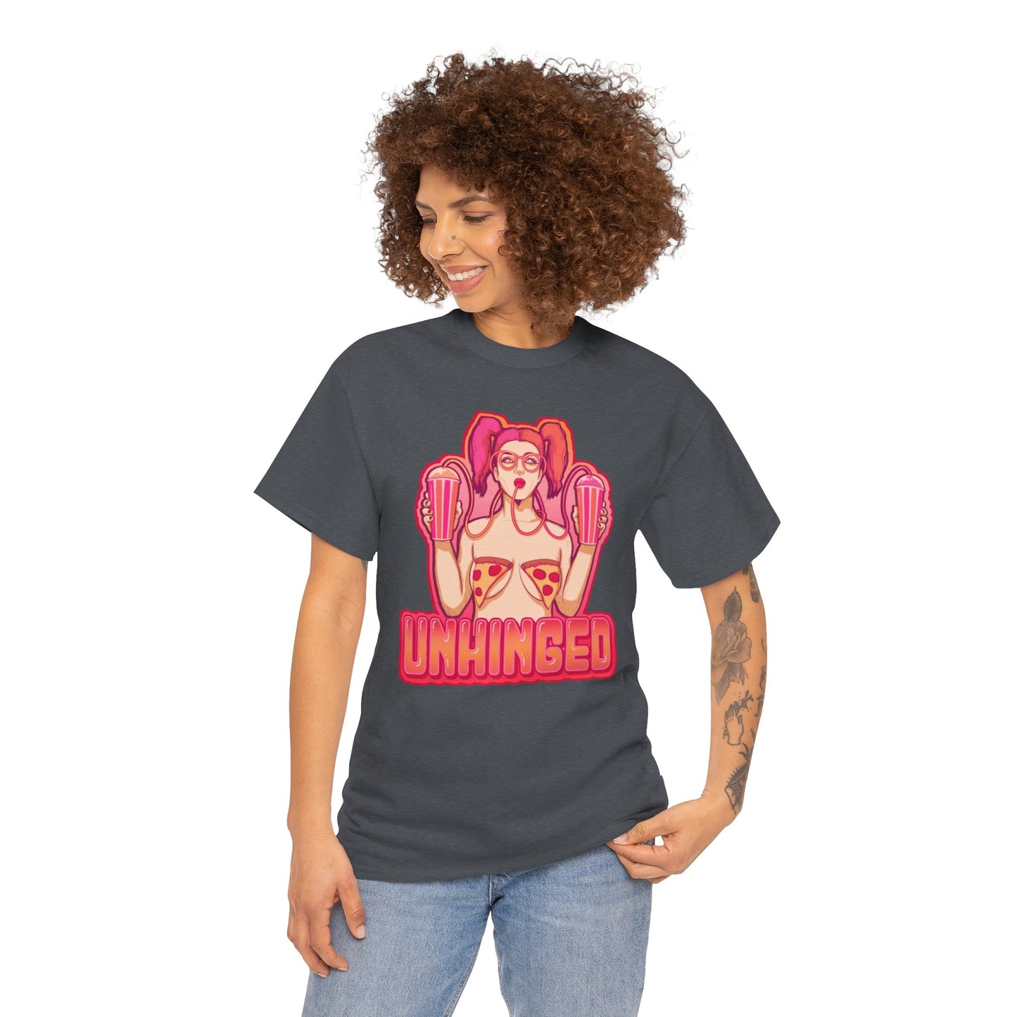 Unhinged Unisex Heavy Cotton Tee