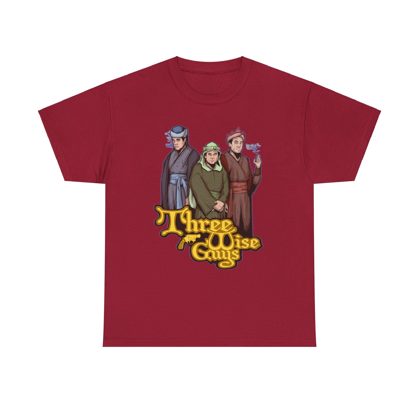 Three Wise Guys Unisex Heavy Cotton Tee