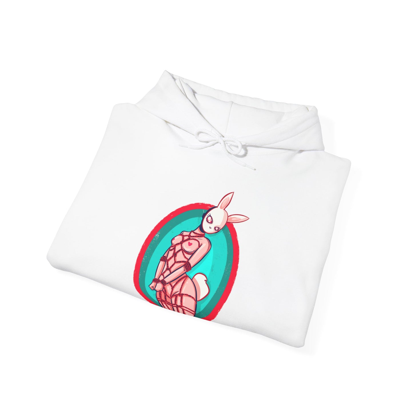 Rope Bunny Unisex Heavy Blend Hooded Sweatshirt