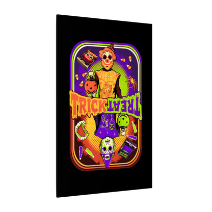 As Above So Below Retro Halloween Matte Canvas Stretched