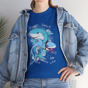 Daddy Shark Unisex Heavy Cotton Tee