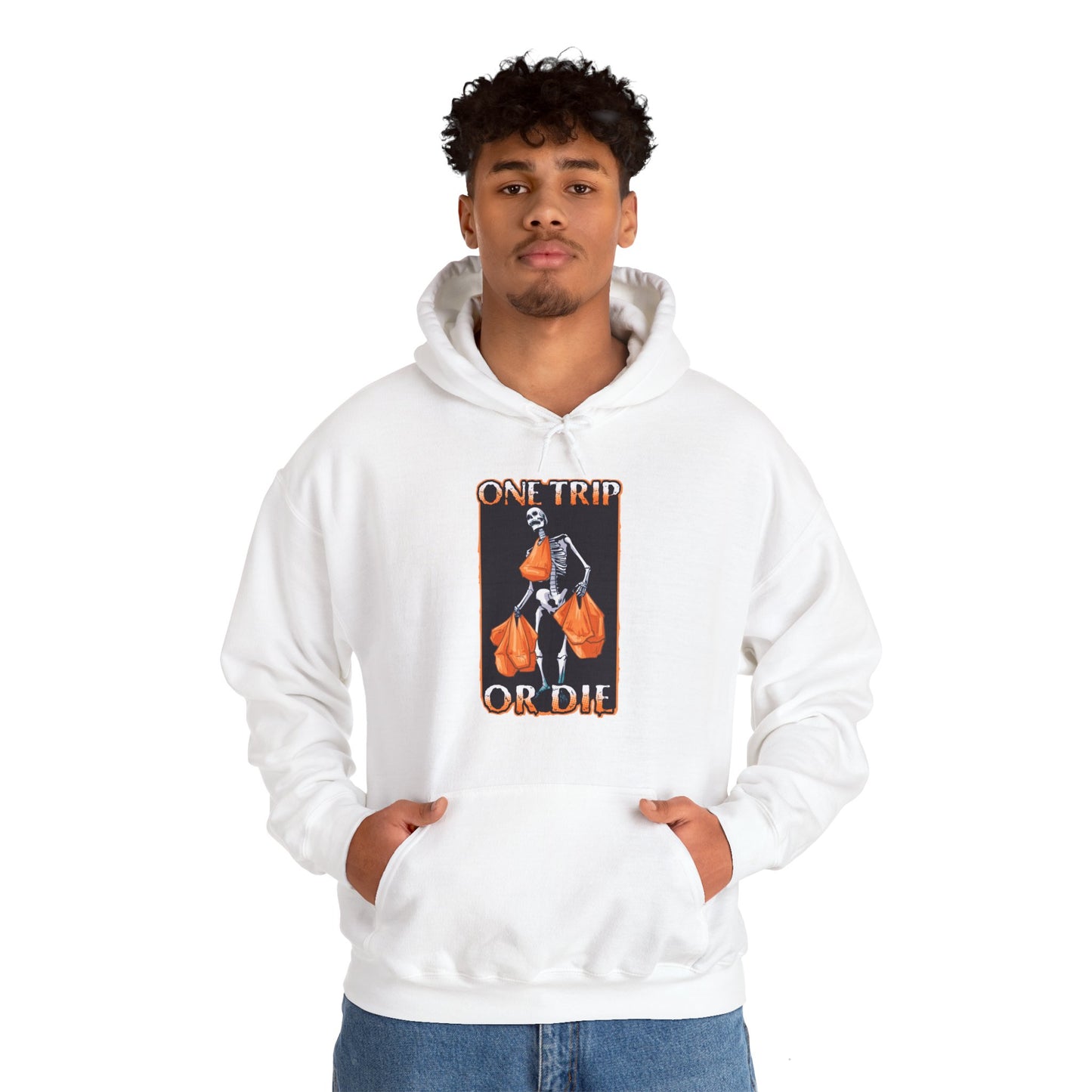 No Grocery Left Behind Unisex Heavy Blend Hooded Sweatshirt