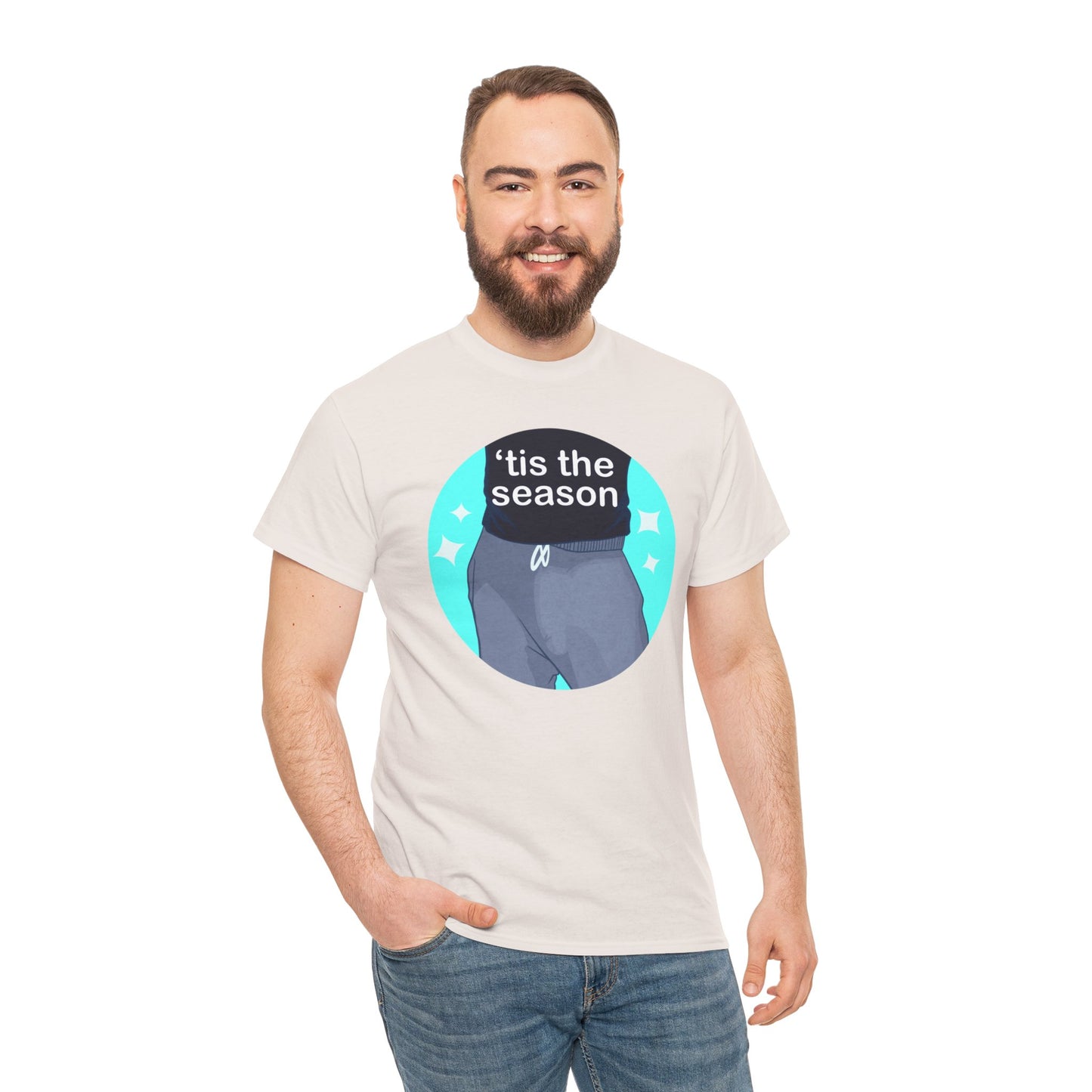 Sweatpants Season Unisex Heavy Cotton Tee