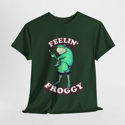 Feelin Froggy Unisex Heavy Cotton Tee