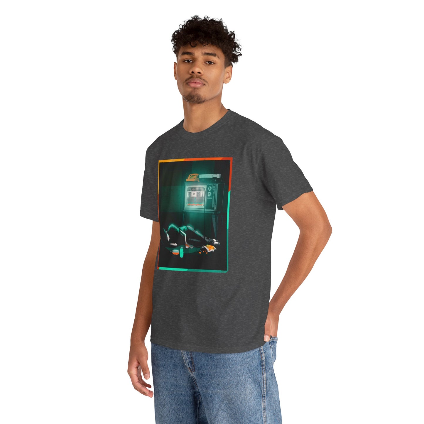 Long Night Unisex Heavy Cotton Tee