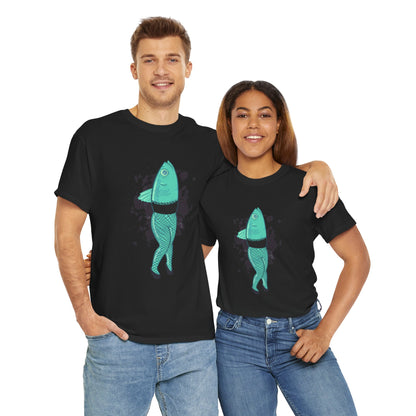 Fishnets Unisex Heavy Cotton Tee