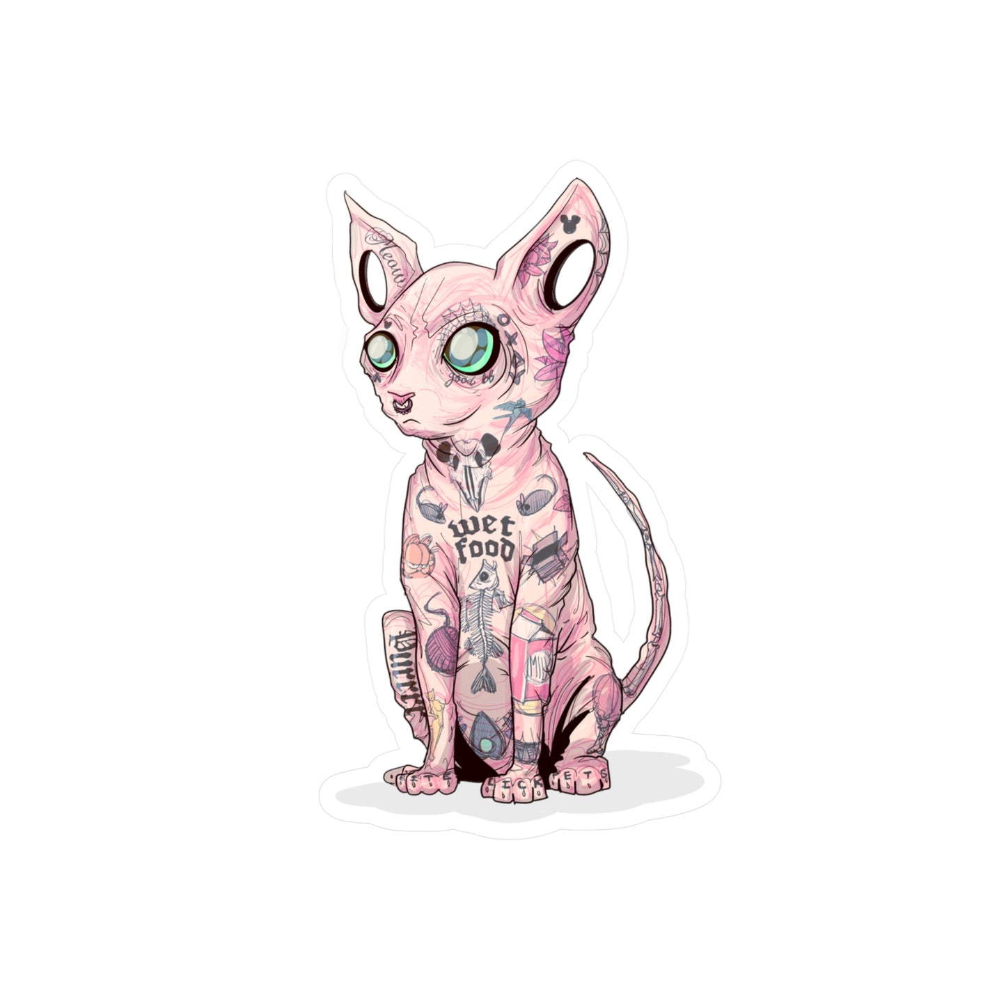 Cattoo Kiss-Cut Vinyl Decal