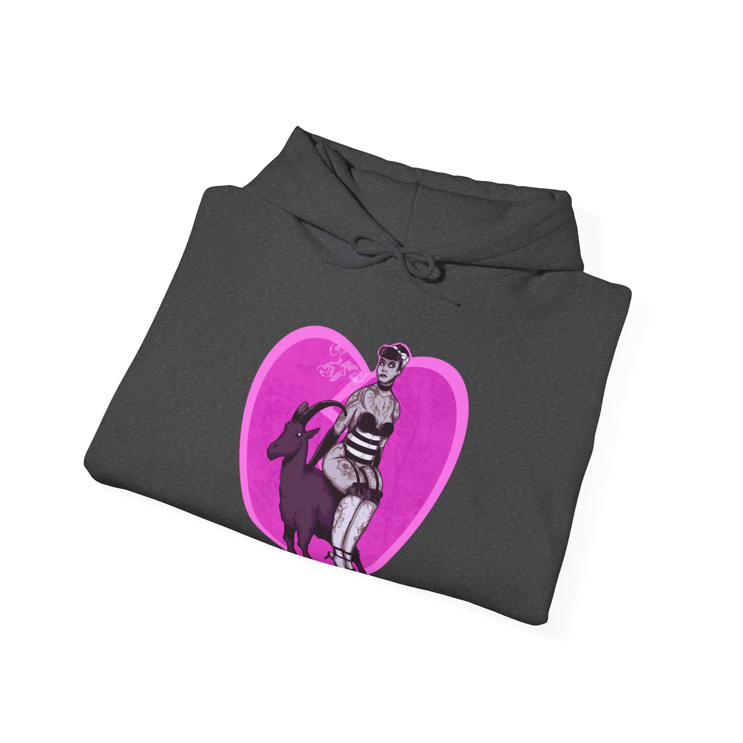 Goth Pinup Unisex Heavy Blend Hooded Sweatshirt