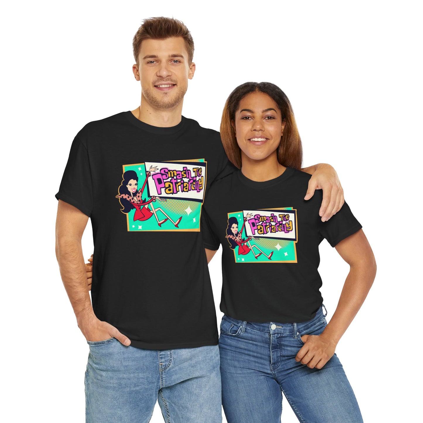 Smash The Patriarchy Unisex Heavy Cotton Tee