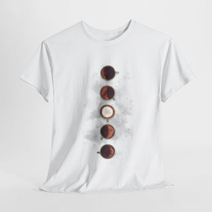 Lunar Coffee Unisex Heavy Cotton Tee