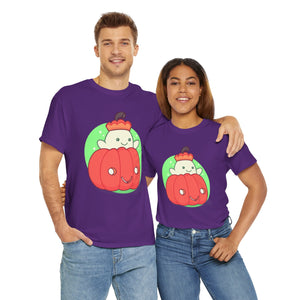 Pumpkin Ghost Unisex Heavy Cotton Tee