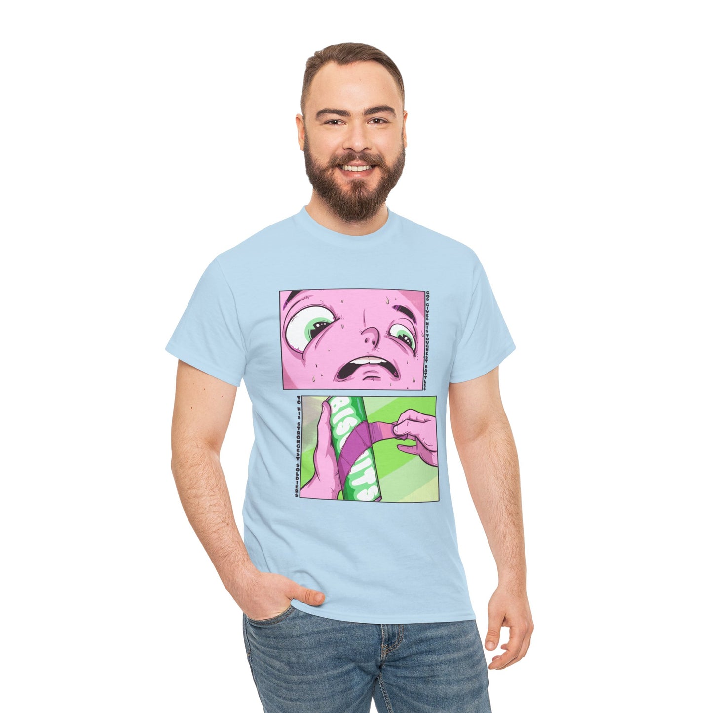 Biscuit Battle Unisex Heavy Cotton Tee
