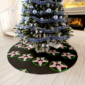 Christmas Tree Pentagram Cake Round Tree Skirt
