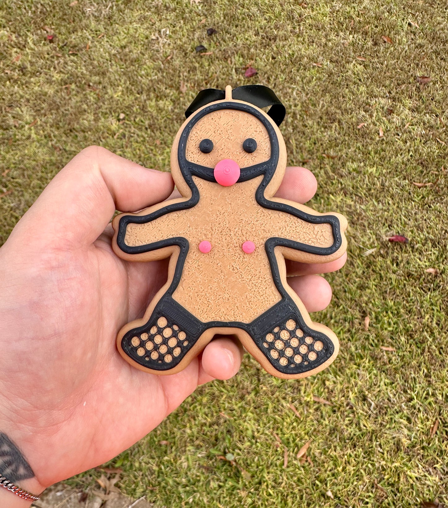 Spicy Gingerbread 2 Pack 3D Print Ornament