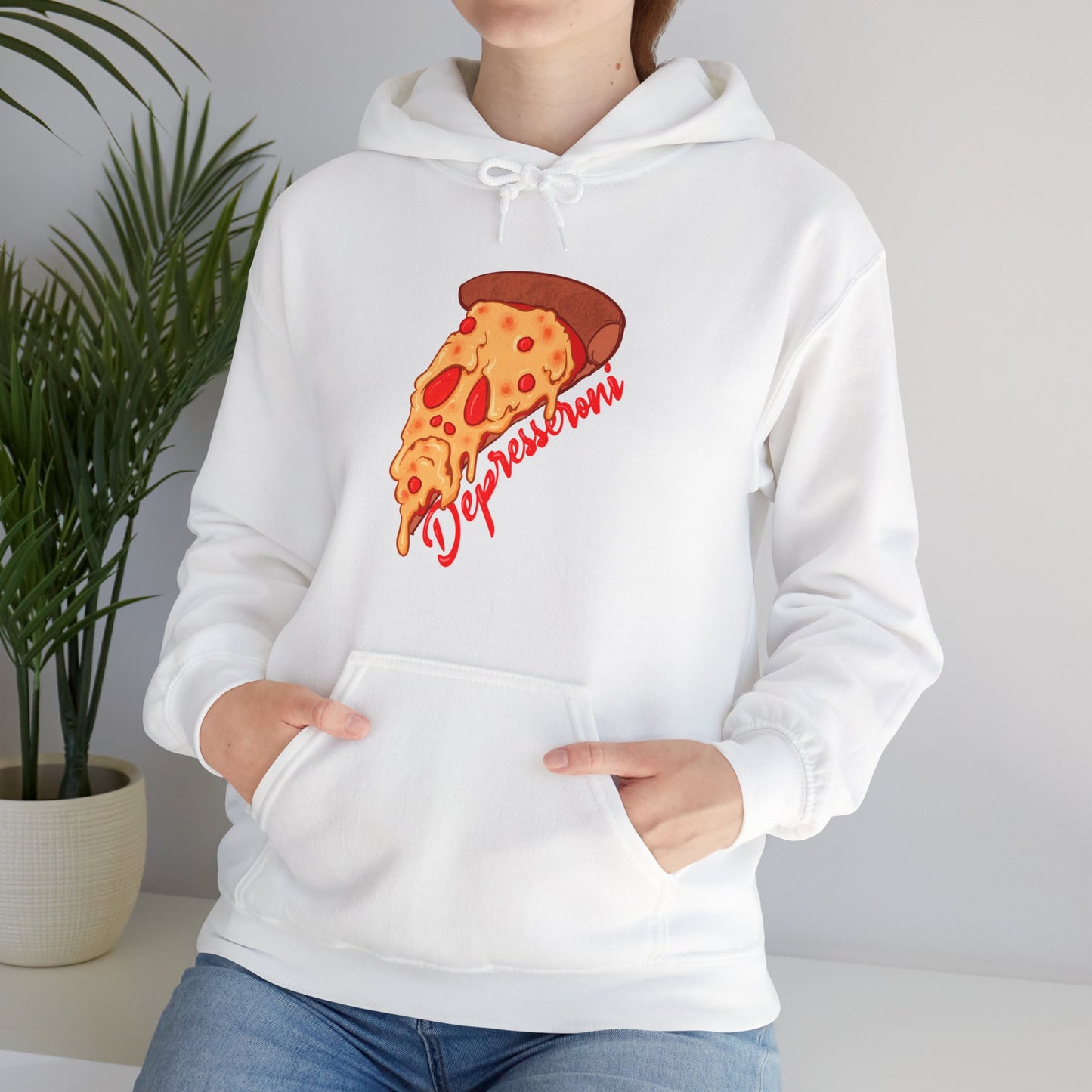 Depresseroni Unisex Heavy Blend Hooded Sweatshirt