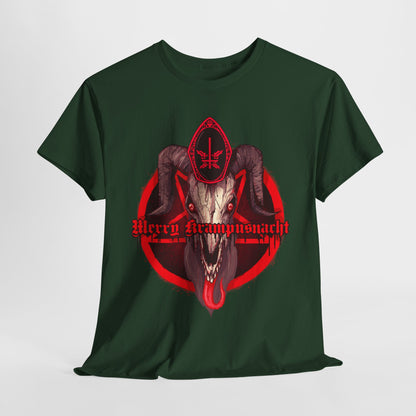 Merry Krampusnacht Unisex Heavy Cotton Tee