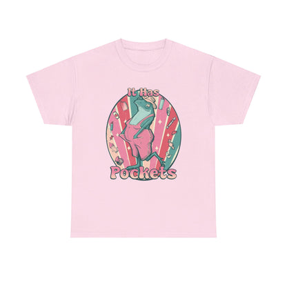 It Has Pockets Unisex Heavy Cotton Tee