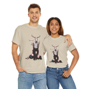 Deer Daddy Series 4: Remote Unisex Heavy Cotton Tee