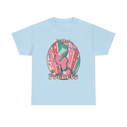 It Has Pockets Unisex Heavy Cotton Tee