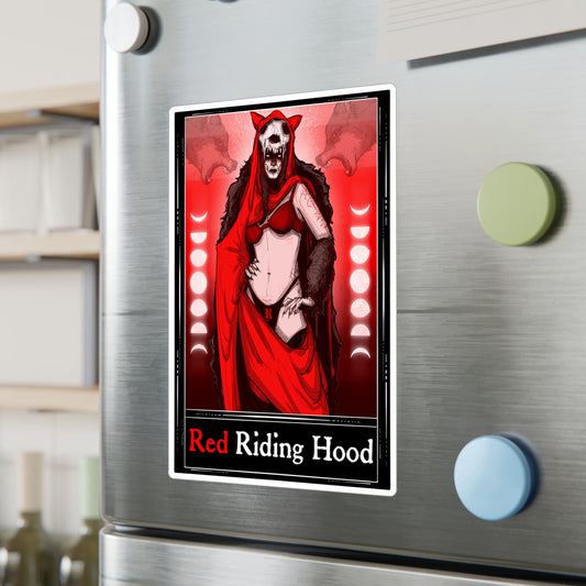 Red Riding Hood Tarot Kiss-Cut Vinyl Decal