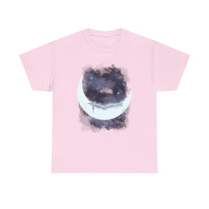 The Girl Who Loved The Moon Unisex Heavy Cotton Tee