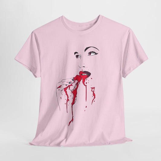 Lipstick Unisex Heavy Cotton Tee