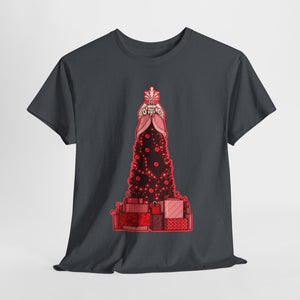 Dickmas Tree Unisex Heavy Cotton Tee