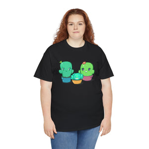 Succulents Unisex Heavy Cotton Tee